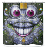 Infinite Illusion Shower Curtain - Beyond T-shirts